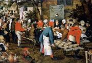 Pieter Brueghel the Younger Peasant Wedding Feast oil painting on canvas